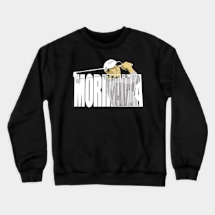 morikawa comic style illusteation Crewneck Sweatshirt